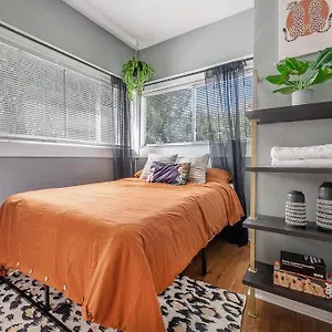  Apartment Jungle Themed Apt. Close To Coffee, Food + Shops!